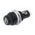 Biztosíték foglalat, beépíthető, 10A / 250V, 5x20mm-es üvegbiztikhez