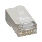 RJ-45 csatlakozó, FTP CAT5e fali kábelhez (100db/csom)
