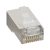 RJ-45 csatlakozó, FTP CAT5e fali kábelhez (100db/csom)