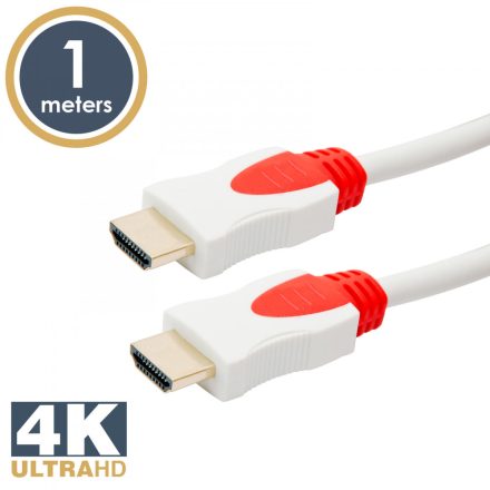 HDMI - HDMI kábel, 1m-es (szerelt kábel)