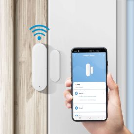   Smart Wi-Fi-s nyitásérzékelő - 2 x AAA (nem tartozék) - öntapadós