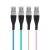 Adatkábel - USB Type-C 1m-es, szilikon