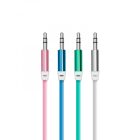 AUX adatkábel - 3,5 mm jack-jack - 1m-es