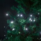 Fényfüzér - 100 db LED - hidegfehér - hálózati - 5 m