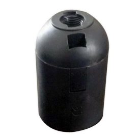 Lengő E27 foglalat, fekete, max. 60W