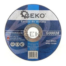 Vágókorong fémhez, 115/1mm