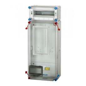   HB 3012-U1 fogyasztásmérő szekrény 1F. vagy 3F. + 12mod. Hensel